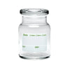 420 Science Pop Top Glass Jar Modern Write & Erase - Insomnia Smoke