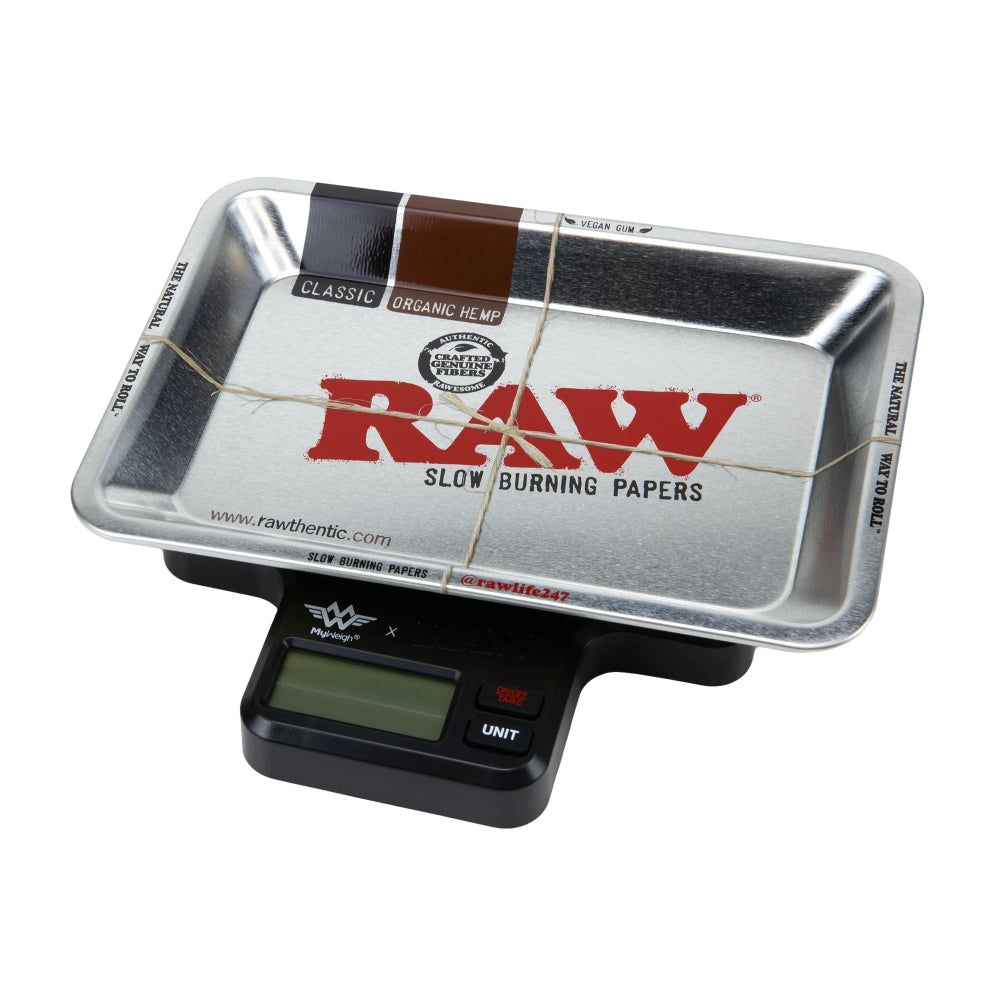 Minu Weigh x Raw kandikuga kaal (200g x 0,01g) (1000g x 0,1g)