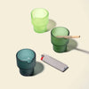 NWTN Home Flower Pots Glass Ashtray Set - Insomnia Smoke