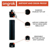 Ongrok Aluminum Large Storage Keychain - Insomnia Smoke