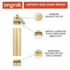 Ongrok Aluminum Large Storage Keychain - Insomnia Smoke