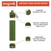 Ongrok Aluminum Large Storage Keychain - Insomnia Smoke