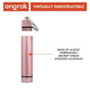 Ongrok Aluminum Large Storage Keychain - Insomnia Smoke