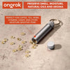 Ongrok Aluminum Large Storage Keychain - Insomnia Smoke