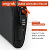 Ongrok Carbon-lined Wallets with Combination Lock V 2.0 - Insomnia Smoke