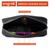 Ongrok Carbon-lined Wallets with Combination Lock V 2.0 - Insomnia Smoke