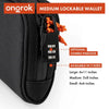 Ongrok Carbon-lined Wallets with Combination Lock V 2.0 - Insomnia Smoke