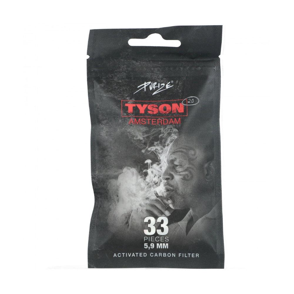 Tyson 2.0 x Purize Xtra Slim süsinikfiltrid 33