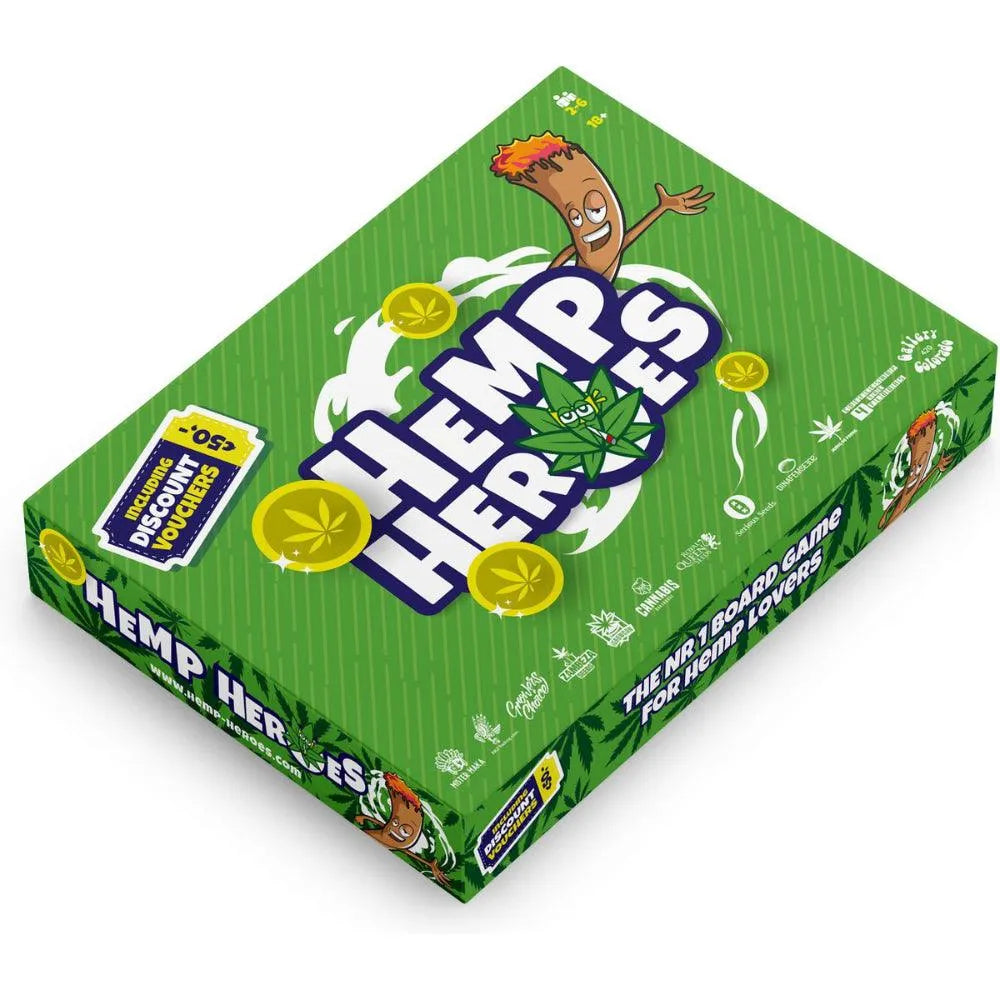 Hemp Heroes Cannabis Board Game - Insomnia Smoke