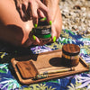 Marley Natural Tray With Scraper - Insomnia Smoke