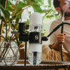Stündenglass Gravity Bong Infuser Hookah Black - Insomnia Smoke