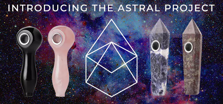 Introducing the Astral Project Gemstone Hand Pipes