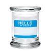 420 Science Pop Top Glass Jar Hello Write & Erase - Insomnia Smoke