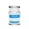 420 Science Pop Top Glass Jar Hello Write & Erase