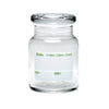 420 Science Pop Top Glass Jar Modern Write & Erase - Insomnia Smoke