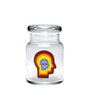 420 Science Pop Top Glass Jar Rainbow Mind - Insomnia Smoke