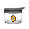 420 Science Wide Mouth Glass Jar Rainbow Mind - Insomnia Smoke