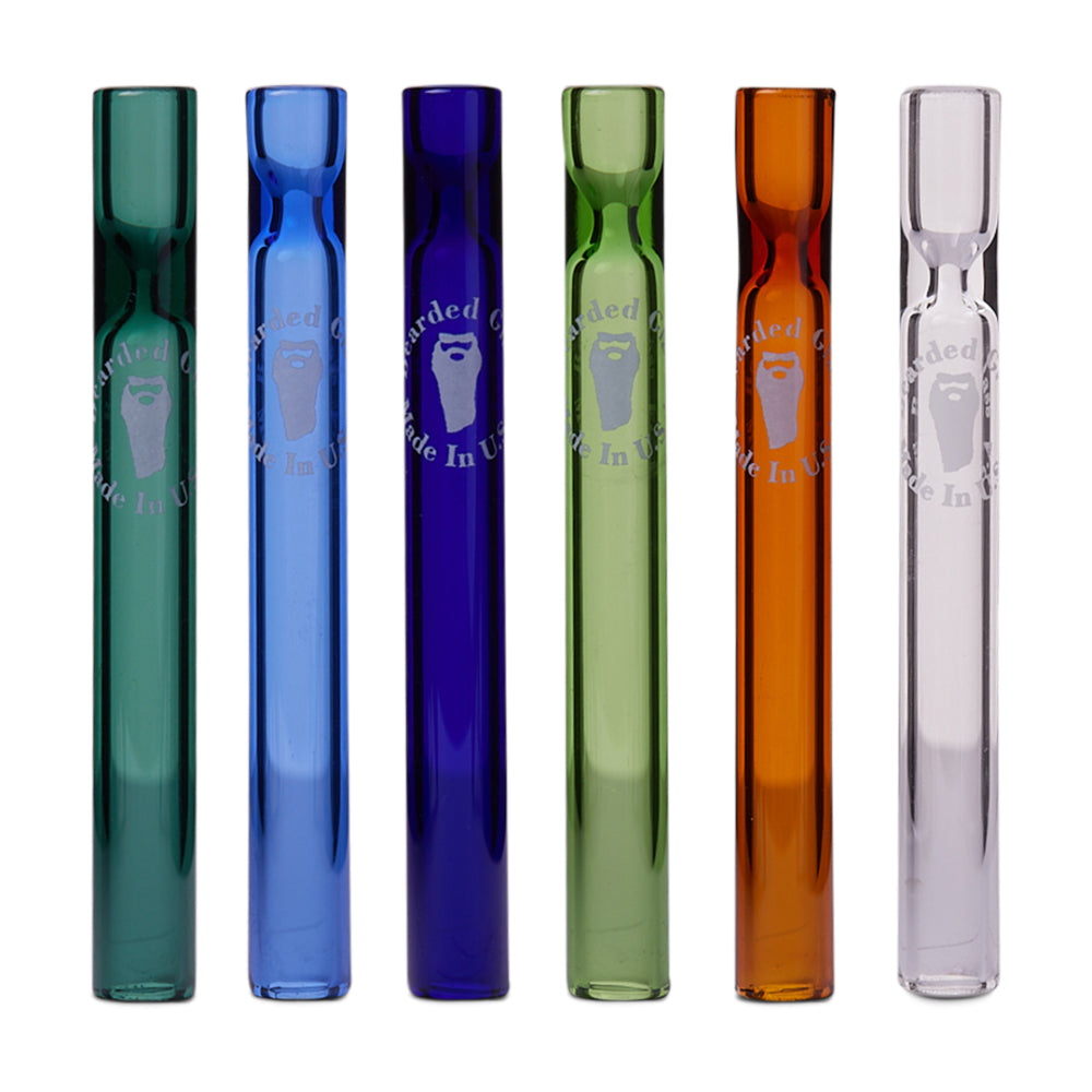 Bearded Long Glass Chillum