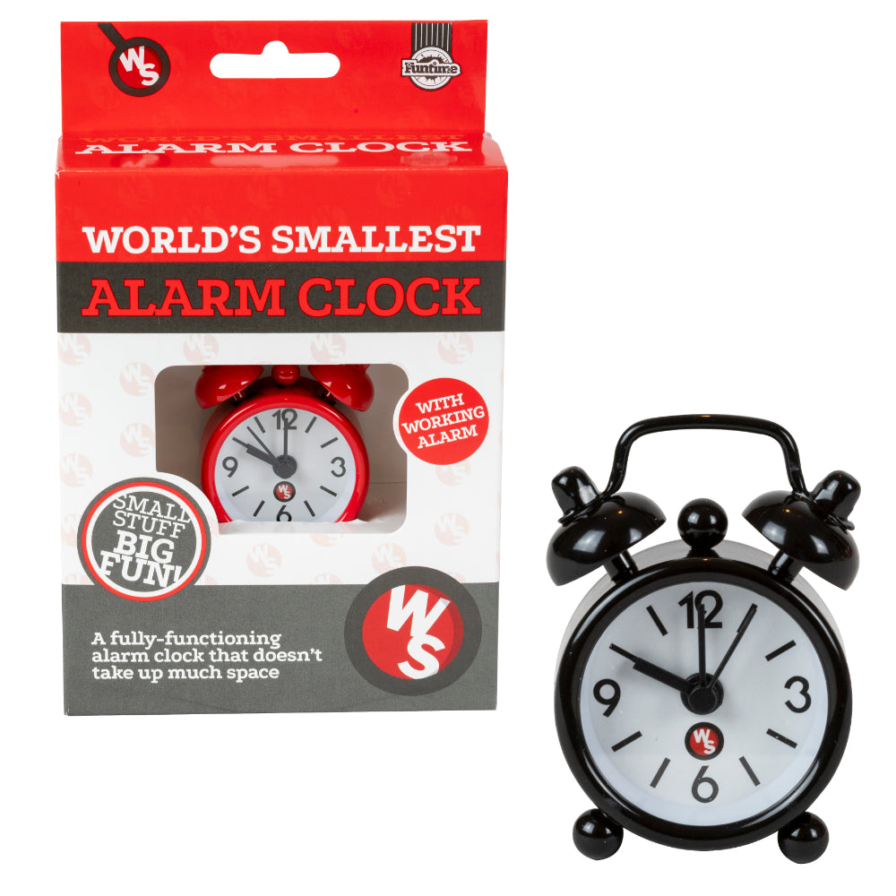 Funtime Gifts Worlds Smallest Alarm Clock