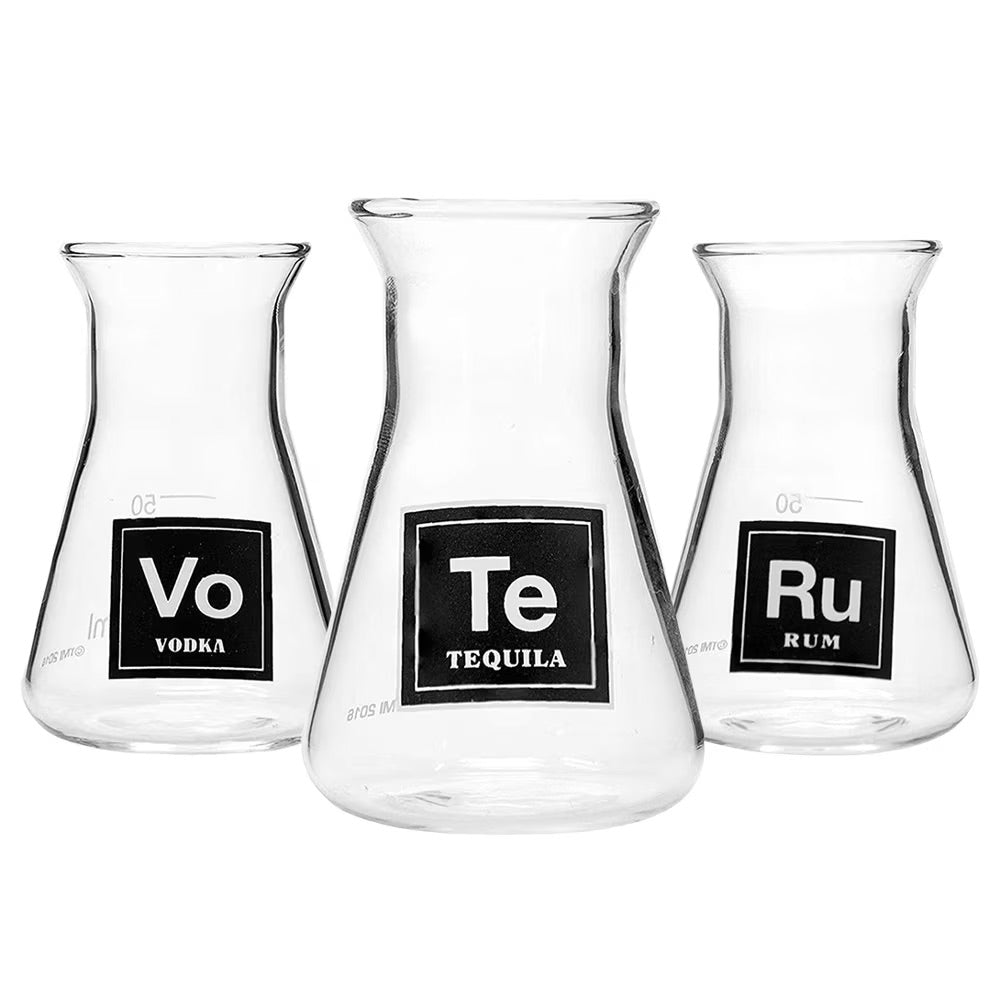 Insomnia Fun Scientific Shot Glasses