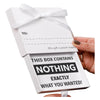 Insomnia Fun Gift Box Of Nothing For The Person Who has Everything - Insomnia Smoke
