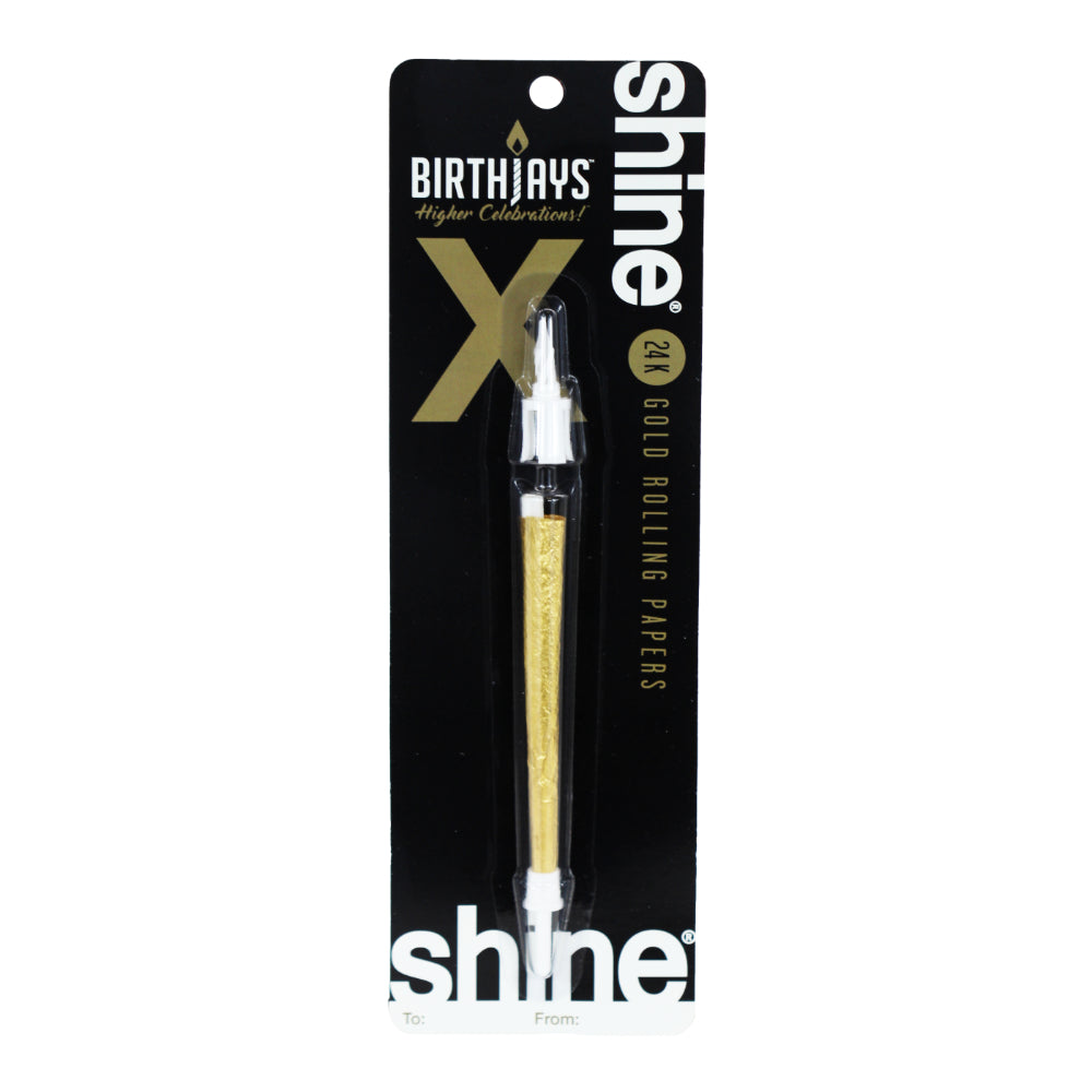 Shine 24K Gold BirthJay Cones