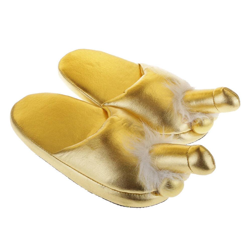 You2Toys Penis Slippers Gold - Insomnia Smoke